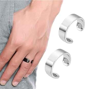 Silver Magnetic Ring II